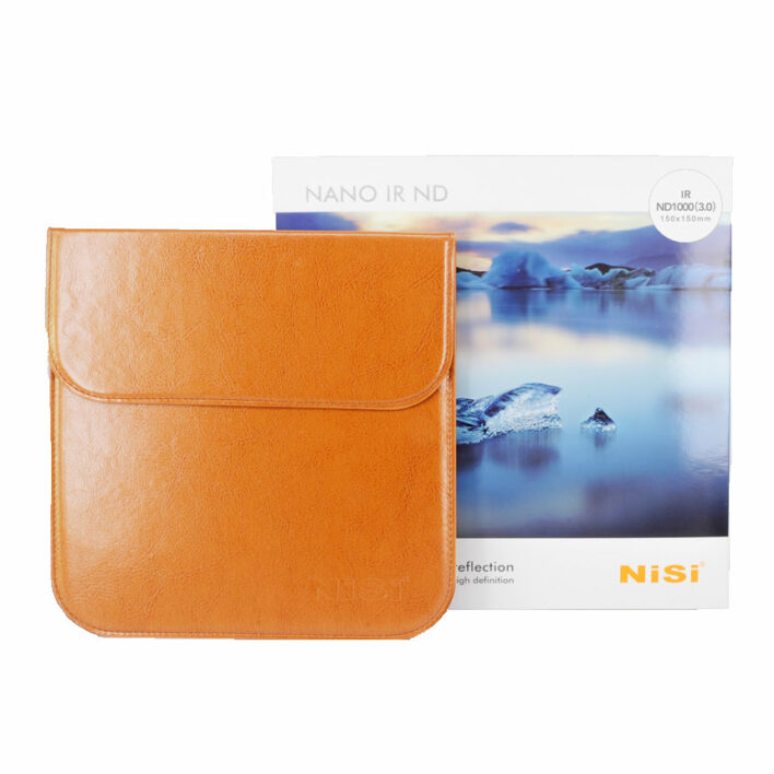 NiSi 150x150mm Nano IR Neutral Density filter – ND1000 (3.0) – 10 Stop NiSi 150mm Square Filter System | NiSi Optics USA | 2