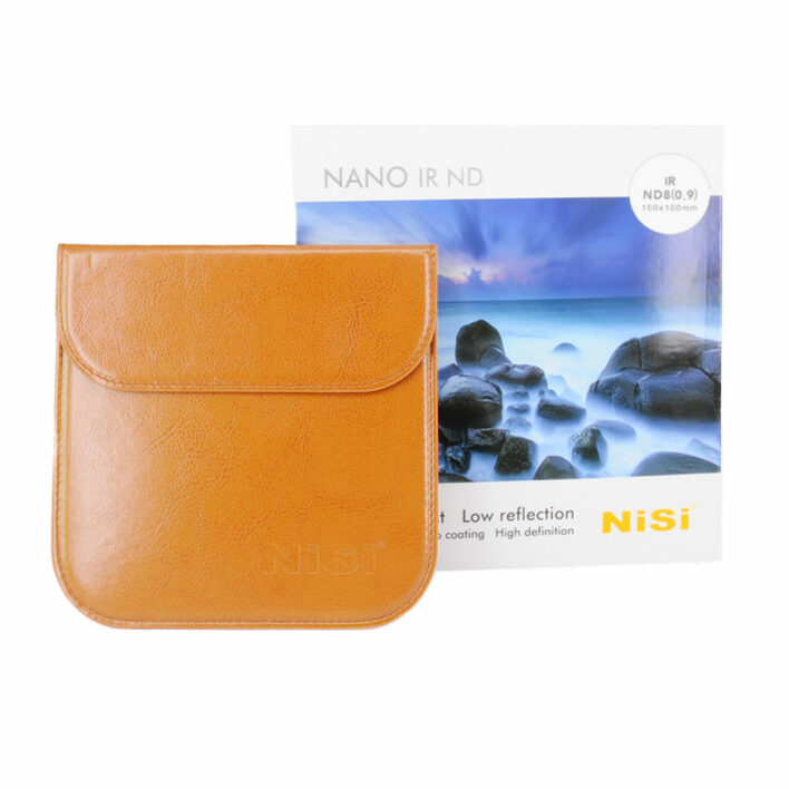NiSi 100x100mm Nano IR Neutral Density filter – ND8 (0.9) – 3 Stop NiSi 100mm Square Filter System | NiSi Optics USA | 2