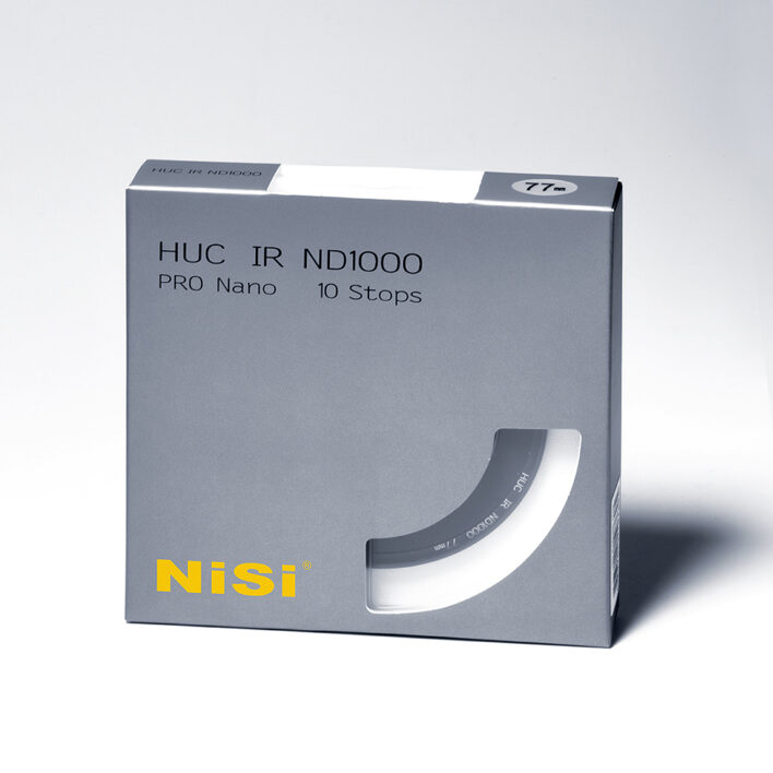 NiSi 95mm Nano IR Neutral Density Filter ND1000 (3.0) 10 Stop Circular ND Lens Filter | NiSi Optics USA | 4