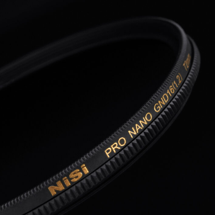 NiSi 77mm Nano Coating Graduated Neutral Density Filter GND16 1.2 GND Filter | NiSi Optics USA | 4