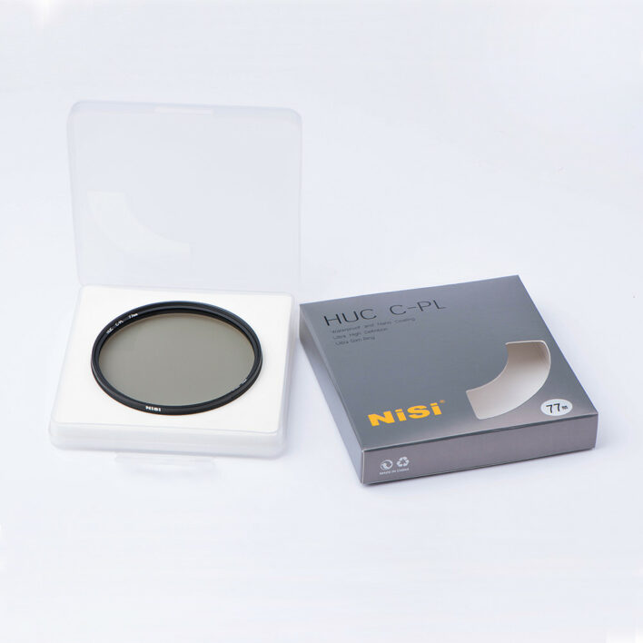 NiSi HUC C-PL PRO Nano 55mm Circular Polarizer Filter Circular CPL Polarizer Filter | NiSi Optics USA | 5