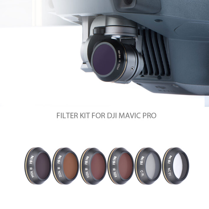 NiSi Filter kit for DJI Mavic Pro (6 Pack) (Discontinued) Clearance Sale | NiSi Optics USA |
