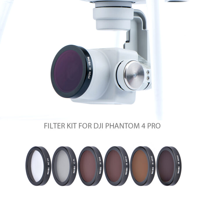 NiSi Filter kit for DJI Phantom 4 Pro (6 Pack)(Discontinued) NiSi Drone Filters | NiSi Optics USA |
