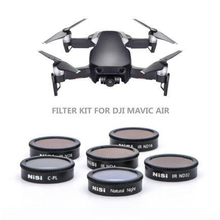 NiSi Filter kit for DJI Mavic Air (6 Pack) NiSi ND Drone Filters | NiSi Optics USA | 6