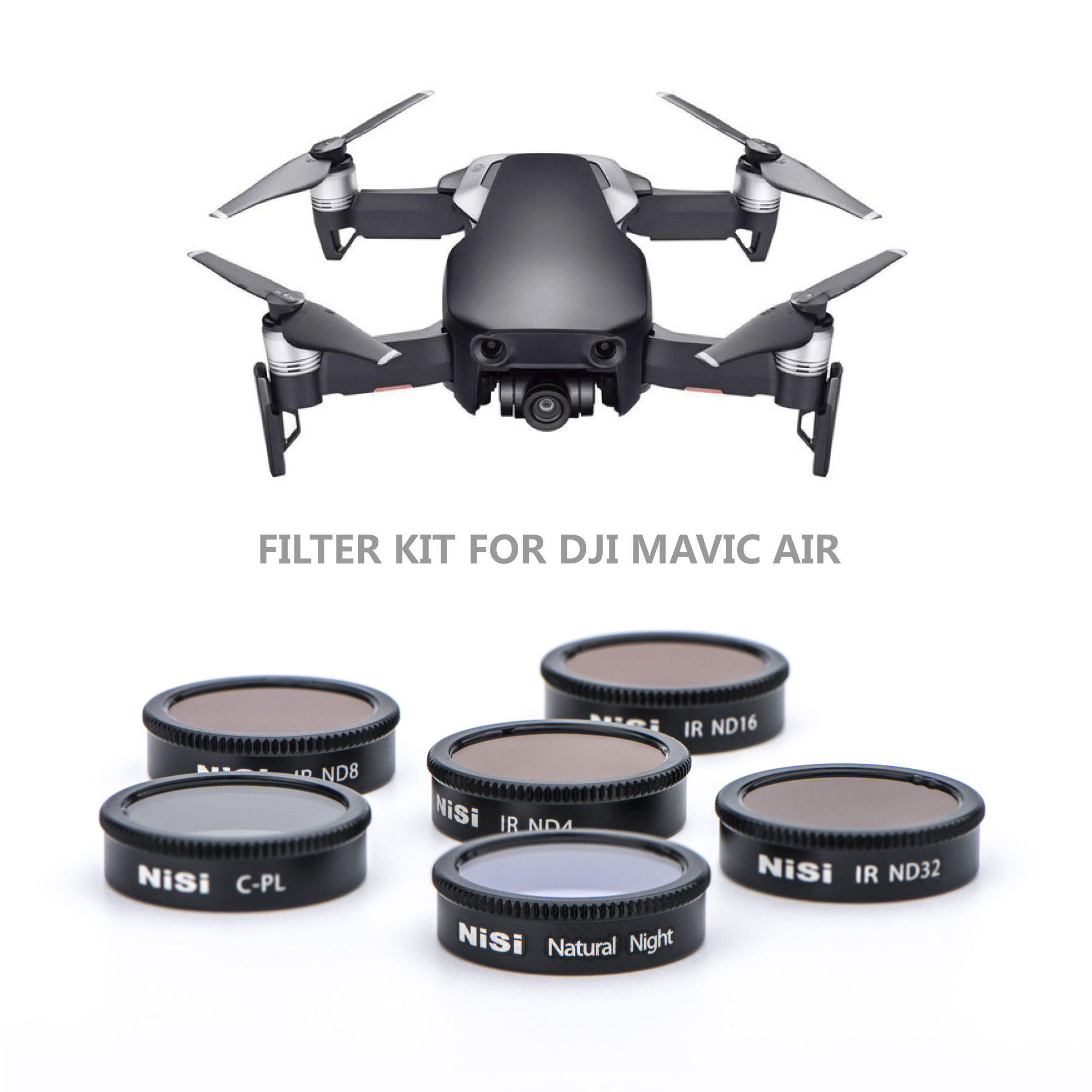 rustig aan een vuurtje stoken Overtreding NiSi Filter kit for DJI Mavic Air (6 Pack) | NiSi Optics USA