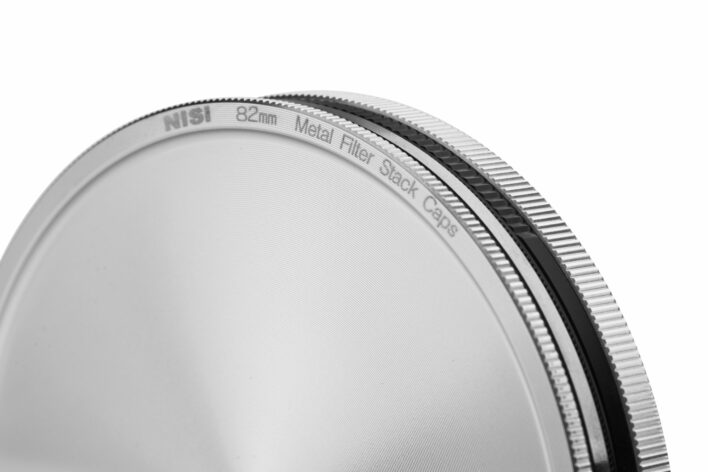 NiSi 82mm Metal Stack Caps Circular Filter Accessories | NiSi Optics USA | 4