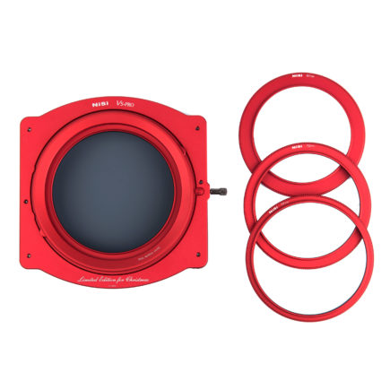 NiSi V5 PRO China Red 100mm Filter Holder Christmas Limited Edition with Enhanced Landscape C-PL 100mm V5/V5 Pro System | NiSi Optics USA | 6