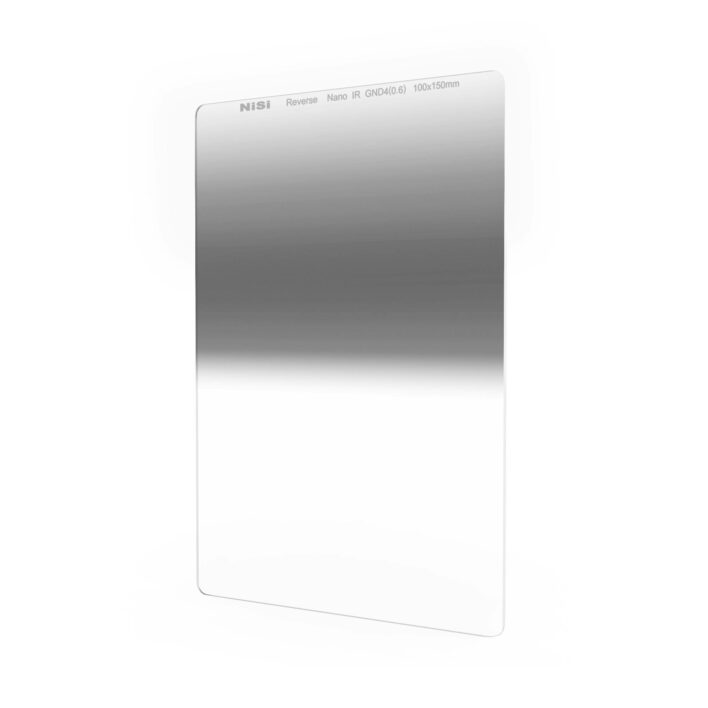 NiSi 100x150mm Reverse Nano IR Graduated Neutral Density Filter – ND4 (0.6) – 2 Stop NiSi 100mm Square Filter System | NiSi Optics USA |