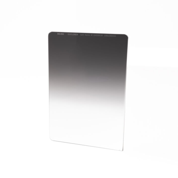 NiSi Explorer Collection 100x150mm Nano IR Soft Graduated Neutral Density Filter – GND8 (0.9) – 3 Stop NiSi 100mm Square Filter System | NiSi Optics USA | 2