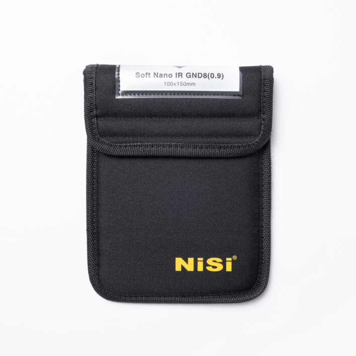 NiSi Explorer Collection 100x150mm Nano IR Medium Graduated Neutral Density Filter – GND8 (0.9) – 3 Stop NiSi 100mm Square Filter System | NiSi Optics USA | 3