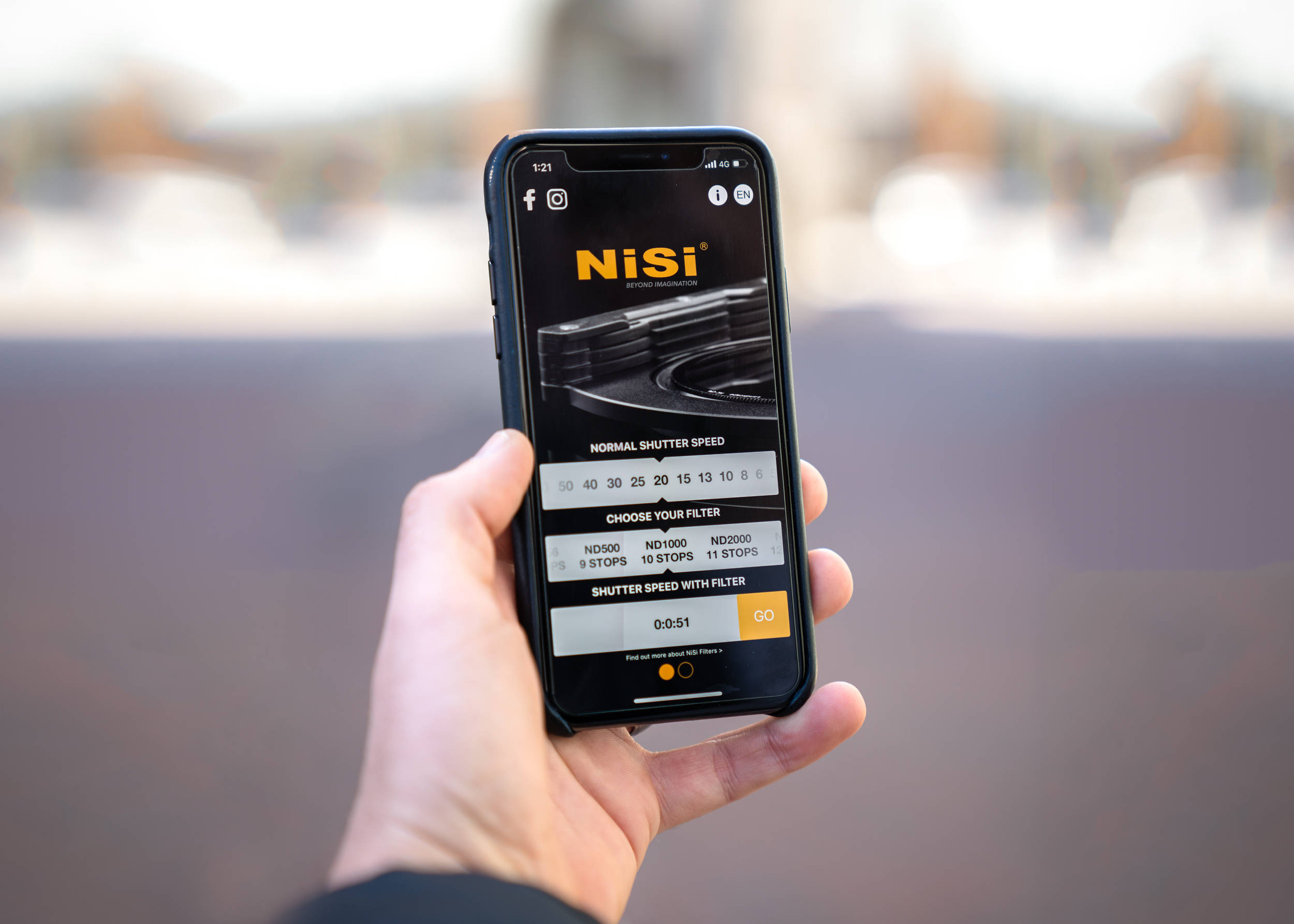 Calculating Exposure Times Using the NISi App