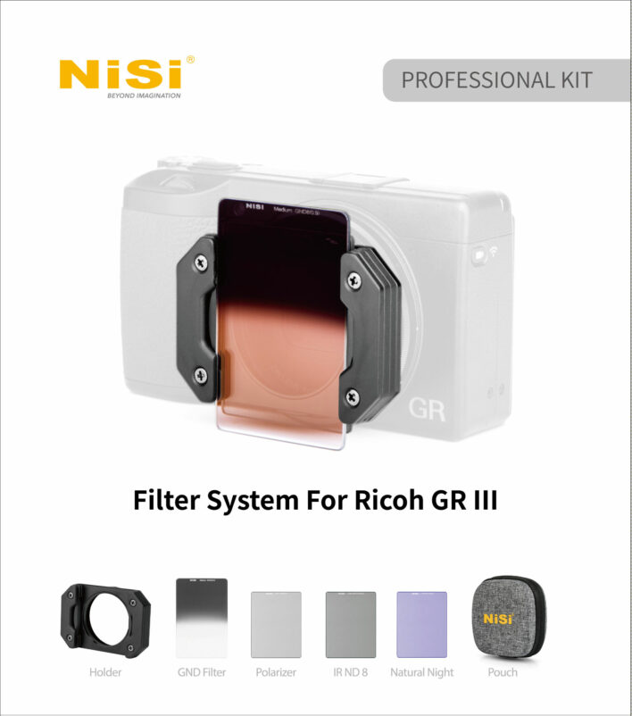 NiSi Filter System for Ricoh GR3 (Professional Kit) (Discontinued) NiSi Ricoh GR3 Filter System | NiSi Optics USA | 4