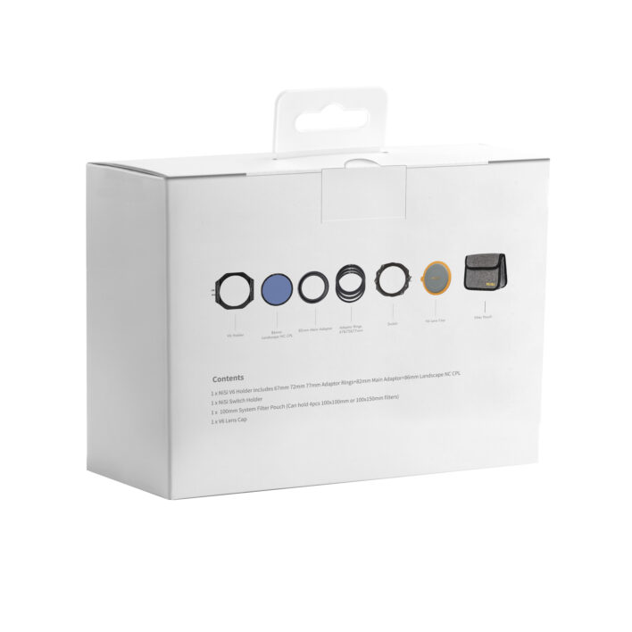 NiSi V6 Switch Kit – 100mm Filter Holder with Enhanced Landscape CPL & Switch NiSi 100mm Square Filter System | NiSi Optics USA | 2