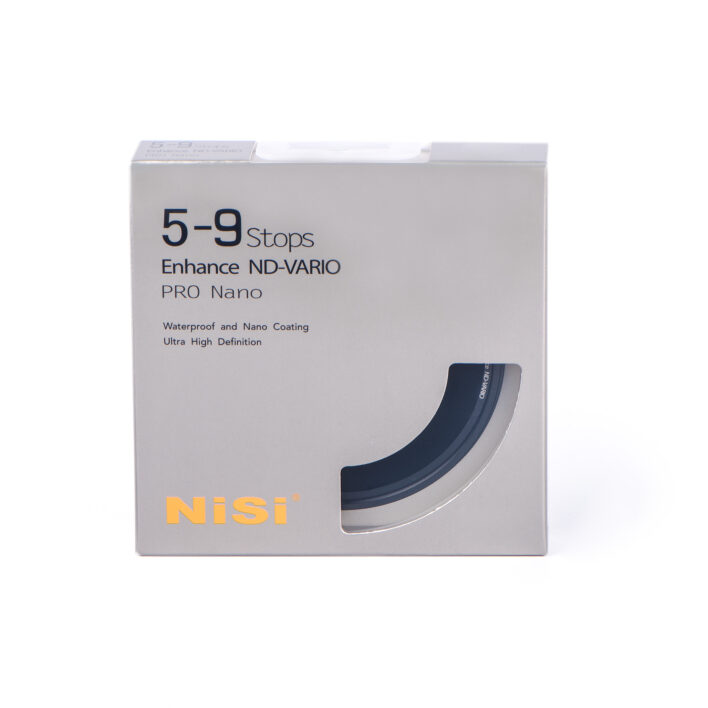 NiSi 55mm ND-VARIO Pro Nano 5-9 stops Enhanced Variable ND Circular Variable ND (5 – 9 Stops) | NiSi Optics USA | 12