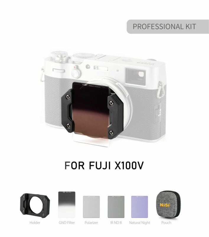 NiSi Filter System for Fujifilm X100/X100F/X100S/X100T/X100V (Professional Kit) Filter Systems for Compact Cameras | NiSi Optics USA | 5