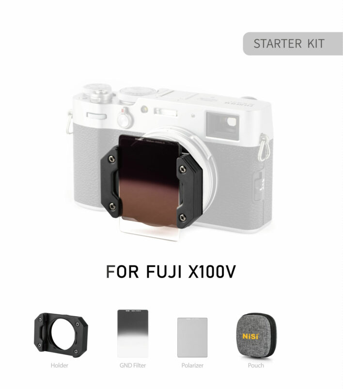 NiSi Filter System for Fujifilm X100/X100S/X100F/X100T/X100V (Starter Kit) Filter Systems for Compact Cameras | NiSi Optics USA | 2