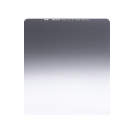 NiSi Explorer Collection 150x150mm Nano IR Neutral Density filter – ND8 (0.9) – 3 Stop NiSi 150mm Square Filter System | NiSi Optics USA | 13