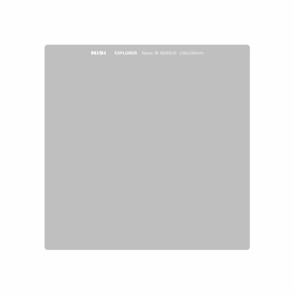 NiSi Explorer Collection 150x150mm Nano IR Neutral Density filter – ND8 (0.9) – 3 Stop NiSi 150mm Square Filter System | NiSi Optics USA |