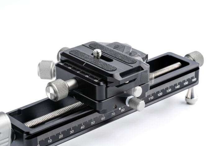 NiSi Macro Focusing Rail NM-180 with 360 Degree Rotating Clamp Close Up Lens | NiSi Optics USA | 4