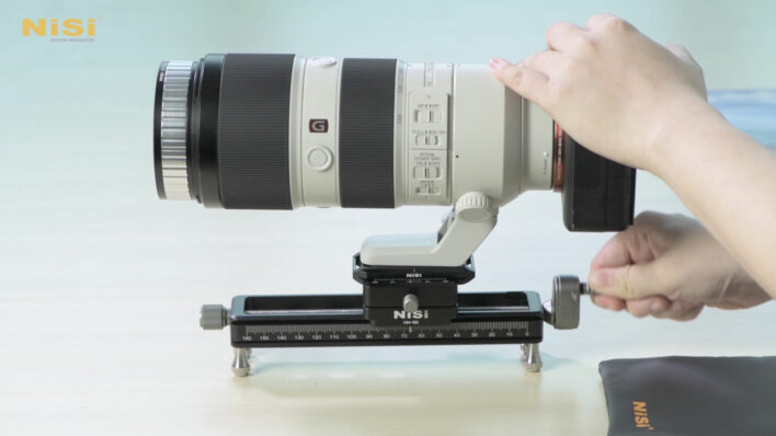 NiSi Macro Focusing Rail NM-180 with 360 Degree Rotating Clamp Close Up Lens | NiSi Optics USA | 16