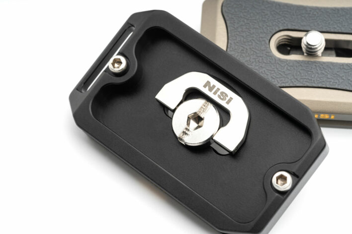 NiSi PRO Quick Release Plate A-65G (Champagne Grey) Camera Brackets and Quick Release Plates | NiSi Optics USA | 3