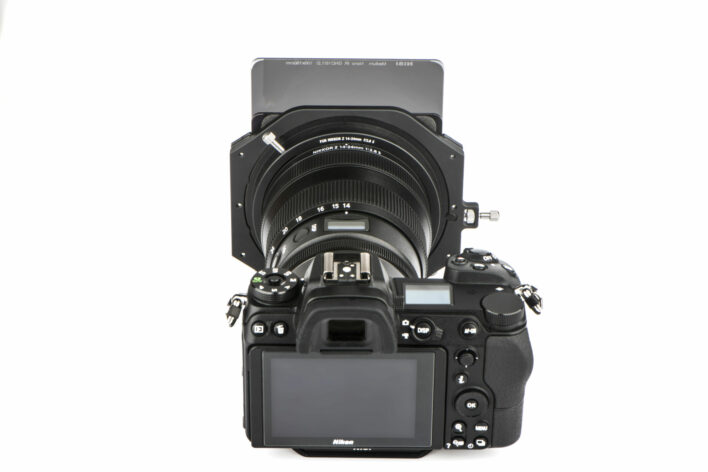 NiSi 100mm Filter Holder for Nikon Z 14-24mm f/2.8 S (No Vignetting) NiSi 100mm Square Filter System | NiSi Optics USA | 3
