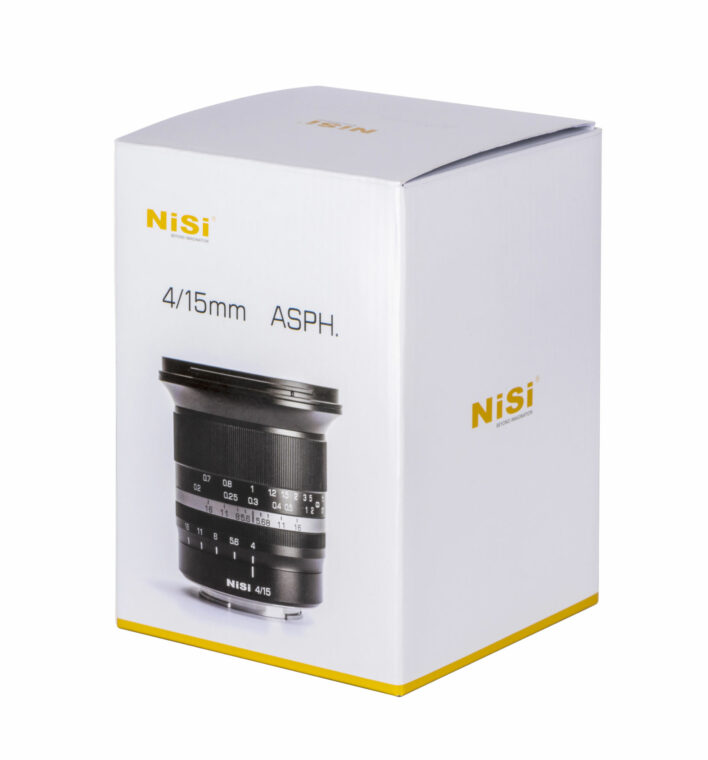 NiSi 15mm f/4 Sunstar Wide Angle ASPH Lens in SIlver (Fujifilm X Mount) Fujifilm X Mount | NiSi Optics USA | 12