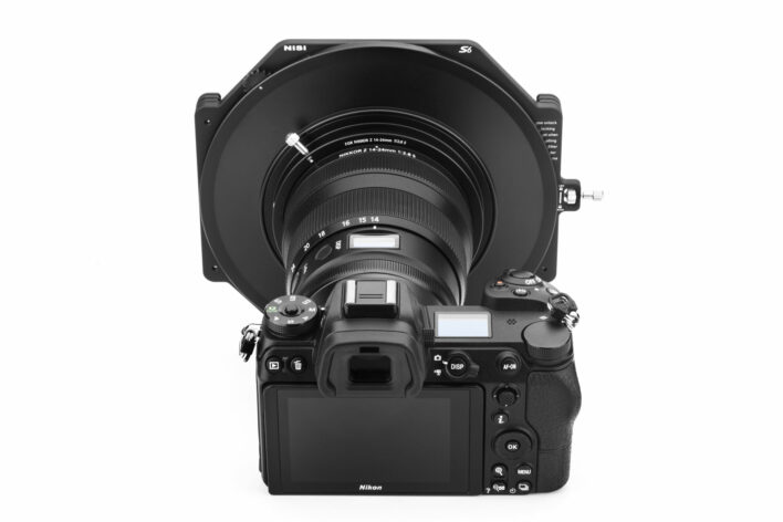 NiSi S6 150mm Filter Holder Kit with Landscape CPL for Nikon Z 14-24mm f/2.8S NiSi 150mm Square Filter System | NiSi Optics USA | 3