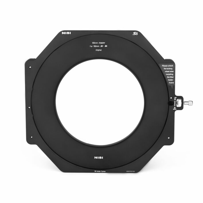 NiSi 105mm Alpha Adapter for S5 and S6 Series 150mm Filter Holders NiSi 150mm Square Filter System | NiSi Optics USA | 5