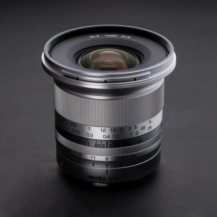 NiSi 15mm f/4 Sunstar Super Wide Angle Full Frame ASPH Lens in Silver (Sony E Mount) NiSi 15mm Sunstar Wide Angle Lens | NiSi Optics USA | 7