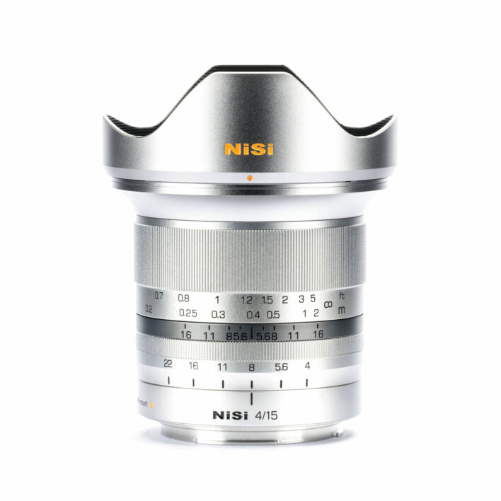 NiSi 15mm f/4 Sunstar Wide Angle ASPH Lens in SIlver (Fujifilm X Mount) Fujifilm X Mount | NiSi Optics USA | 2