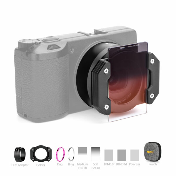 NiSi Compact Filter System for Ricoh GR3x (Master Kit) Compact Camera Filters | NiSi Optics USA | 23
