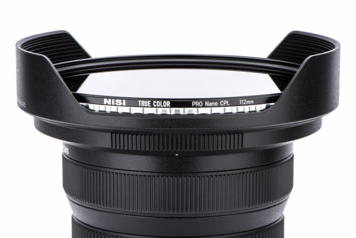 NiSi 112mm Circular True Color Pro Nano CPL Filter for Nikon Z 14-24mm f/2.8S 112mm Filter - Nikon Z 14-24mm f/2.8 s | NiSi Optics USA | 6