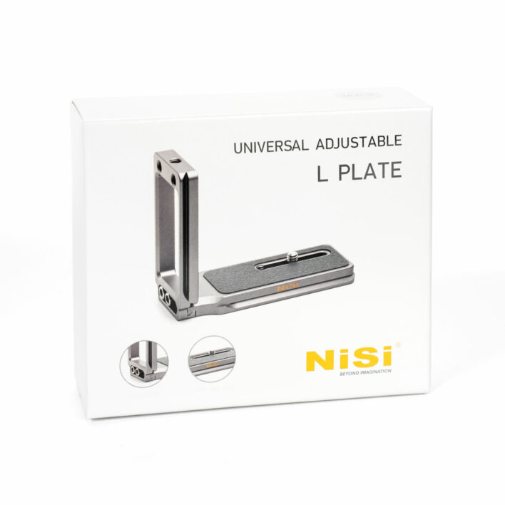 NiSi PRO NLP-S Adjustable L Bracket (Tripod mount point at the front of the camera base) Quick Release Plates | NiSi Optics USA | 16