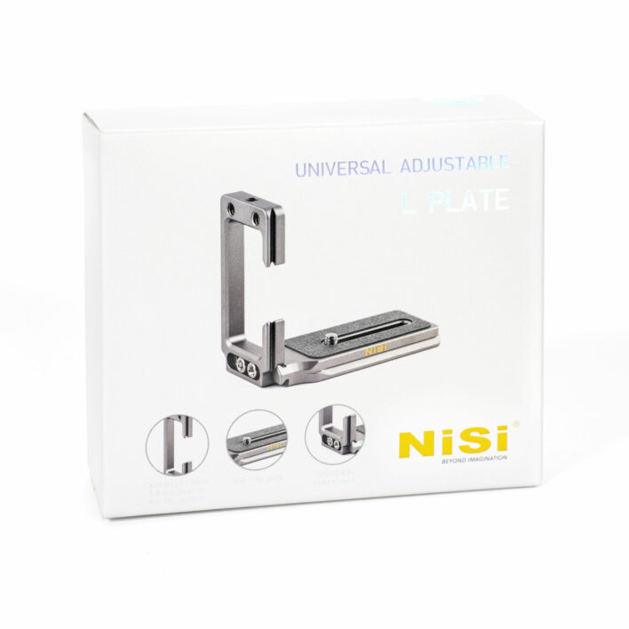 NiSi PRO NLP-SG Adjustable L Bracket for Camera with Flip Out Screen (Tripod mount point at the front of the camera base) NiSi Quick Release Plates | NiSi Optics USA | 7