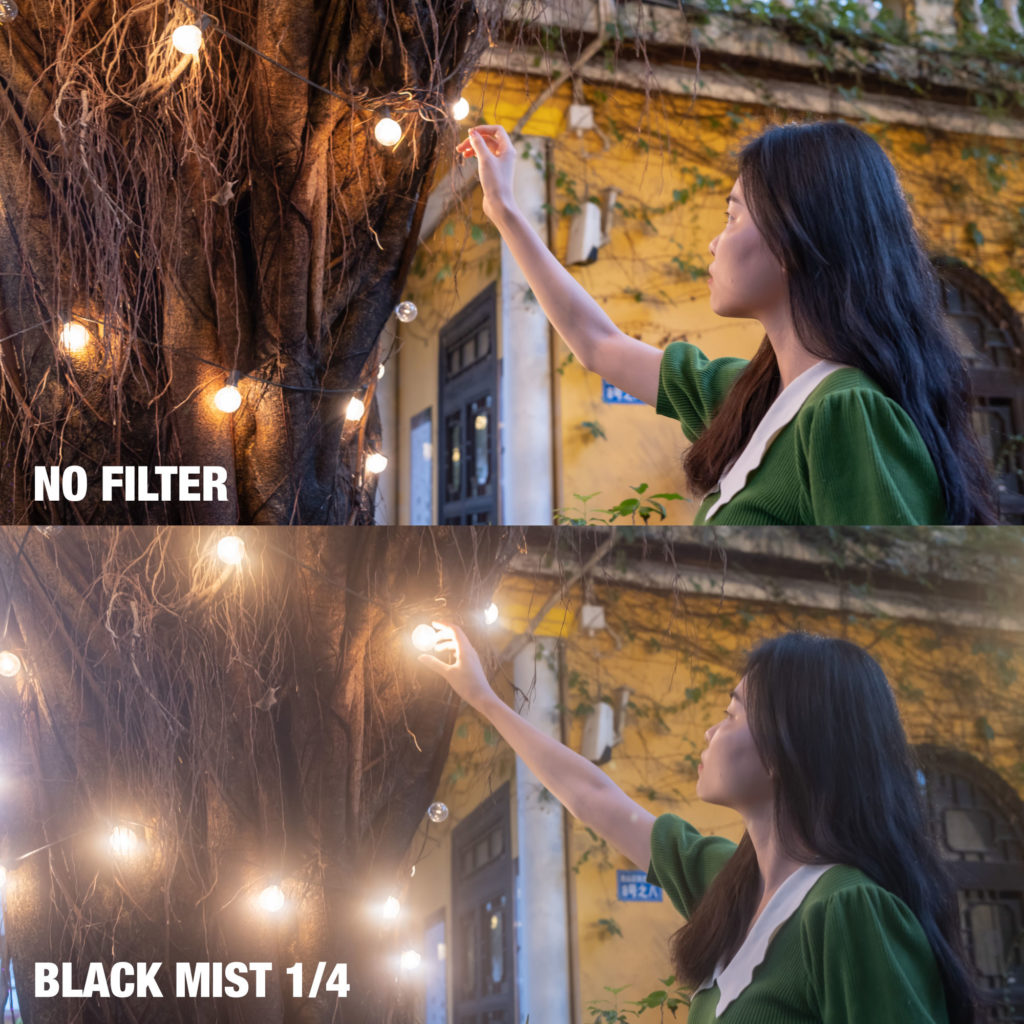 NiSi Black Mist 1/4 for Fujifilm X100 Series (Black Frame) Circular Black Mist | NiSi Optics USA | 15