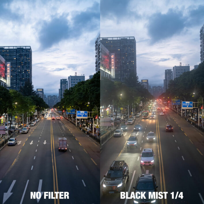 NiSi Black Mist 1/4 for Fujifilm X100 Series (Black Frame) Circular Black Mist | NiSi Optics USA | 10
