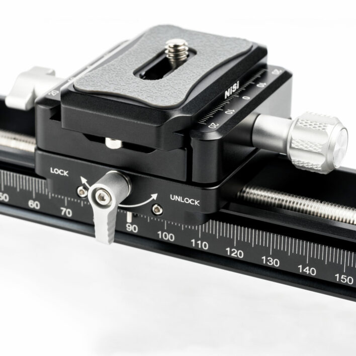 NiSi Quick Adjustment Macro Focusing Rail NM-200 with 360 Degree Rotating Clamp Close Up Lens | NiSi Optics USA | 8