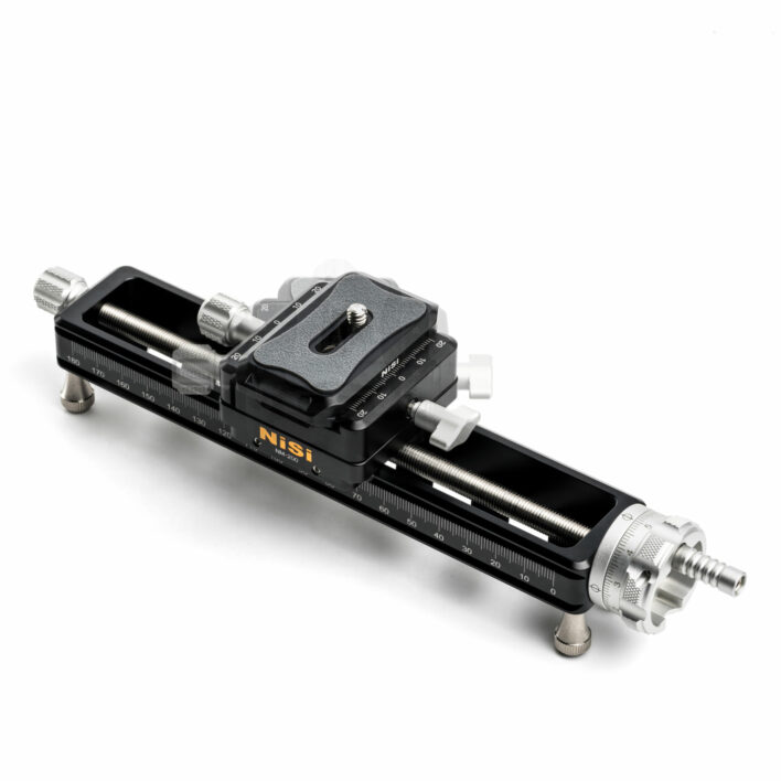 NiSi Quick Adjustment Macro Focusing Rail NM-200 with 360 Degree Rotating Clamp Close Up Lens | NiSi Optics USA | 3