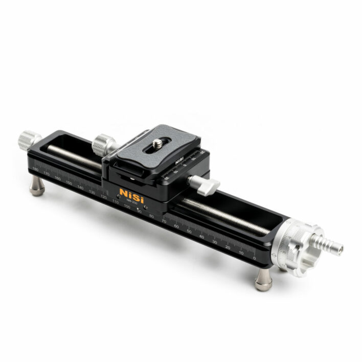 NiSi Quick Adjustment Macro Focusing Rail NM-200 with 360 Degree Rotating Clamp Close Up Lens | NiSi Optics USA |