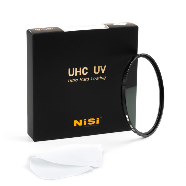 NiSi 82mm UHC UV Protection Filter with 18 Multi-Layer Coatings UHD | Ultra Hard Coating | Nano Coating | Scratch Resistant Ultra-Slim UV Filter UHC UV (Aluminum Frame) | NiSi Optics USA | 2