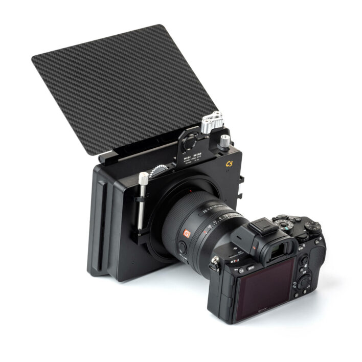 NiSi Cinema C5 Matte Box Filmmaker Kit (Matte Box, VND 1-5 Stops, 4 Stop ND, Black Mist 1/8, Adaptors and Pouch) C5 Matte Box System | NiSi Optics USA | 32