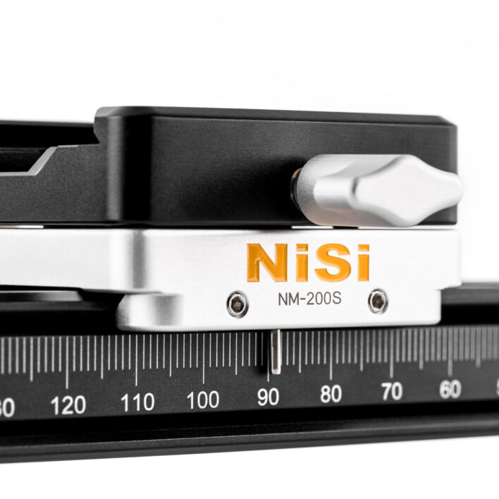 NiSi Quick Adjustment Macro Focusing Rail NM-200S with 360 Degree Rotating Clamp Close Up Lens | NiSi Optics USA | 6