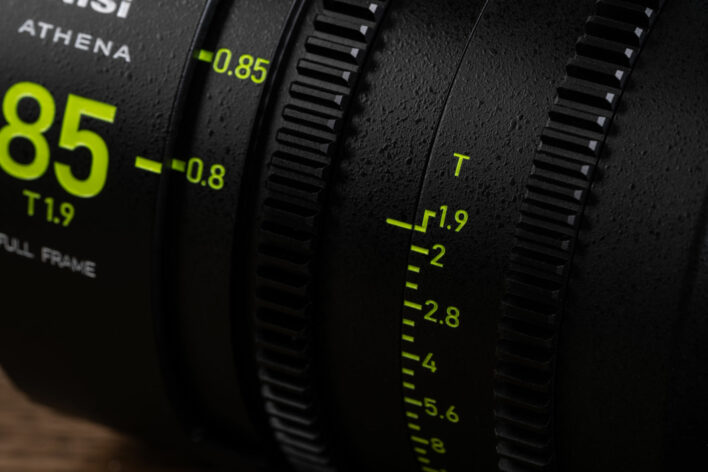NiSi ATHENA PRIME Full Frame Cinema Lens Kit with 5 Lenses 14mm T2.4, 25mm T1.9, 35mm T1.9, 50mm T1.9, 85mm T1.9 + Hard Case (RF Mount) NiSi Athena Cinema Lenses | NiSi Optics USA | 13