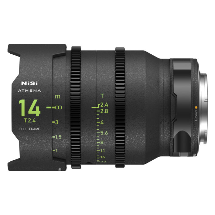 NiSi ATHENA PRIME Full Frame Cinema Lens Kit with 5 Lenses 14mm T2.4, 25mm T1.9, 35mm T1.9, 50mm T1.9, 85mm T1.9 + Hard Case (E Mount) E Mount | NiSi Optics USA | 6