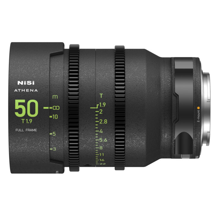 NiSi ATHENA PRIME Full Frame Cinema Lens Kit with 5 Lenses 14mm T2.4, 25mm T1.9, 35mm T1.9, 50mm T1.9, 85mm T1.9 + Hard Case (E Mount) E Mount | NiSi Optics USA | 4