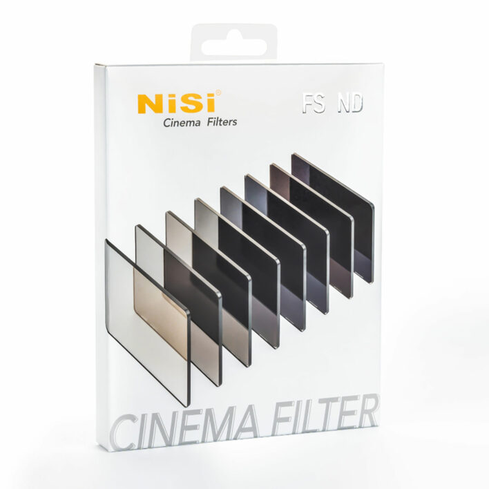 NiSi Full Spectrum Cinema FS ND 4×5.65″ Nano Ti Neutral Density Filter (0.3) – 1 Stop Cinema 4 x 5.65 Filters | NiSi Optics USA | 4
