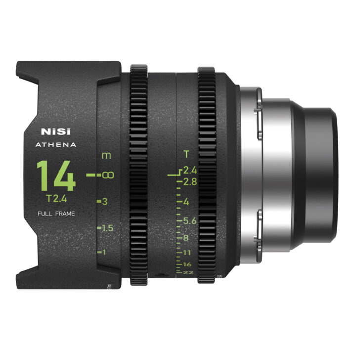 NiSi ATHENA PRIME Full Frame Cinema Lens Kit with 5 Lenses 14mm T2.4, 25mm T1.9, 35mm T1.9, 50mm T1.9, 85mm T1.9 + Hard Case (PL Mount) NiSi Athena Cinema Lenses | NiSi Optics USA | 2