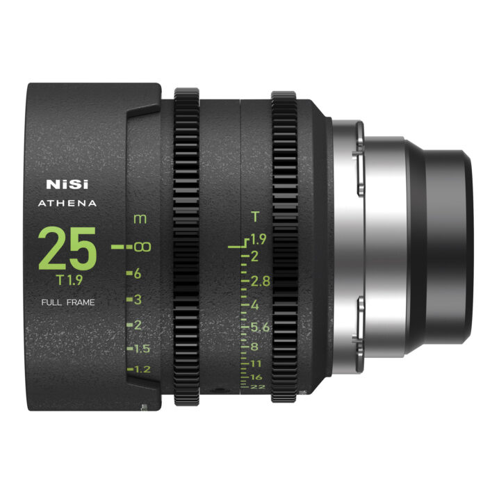 NiSi ATHENA PRIME Full Frame Cinema Lens Kit with 5 Lenses 14mm T2.4, 25mm T1.9, 35mm T1.9, 50mm T1.9, 85mm T1.9 + Hard Case (PL Mount) NiSi Athena Cinema Lenses | NiSi Optics USA | 3