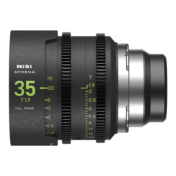 NiSi ATHENA PRIME Full Frame Cinema Lens Kit with 5 Lenses 14mm T2.4, 25mm T1.9, 35mm T1.9, 50mm T1.9, 85mm T1.9 + Hard Case (PL Mount) NiSi Athena Cinema Lenses | NiSi Optics USA | 4